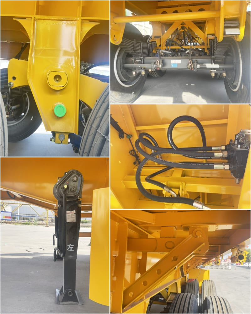 Reman Tall Tri Axle Side Tipper Trailer 4 reman tall side dump trailer