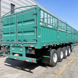 remanufactured cargo fence trailer