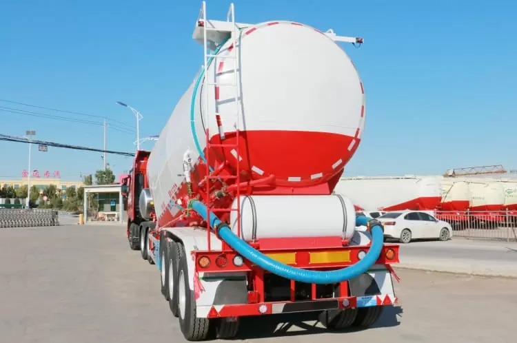 Reman 3 Axle Cement Bulk Tanker Trailer 4 reman cement bulker for sale