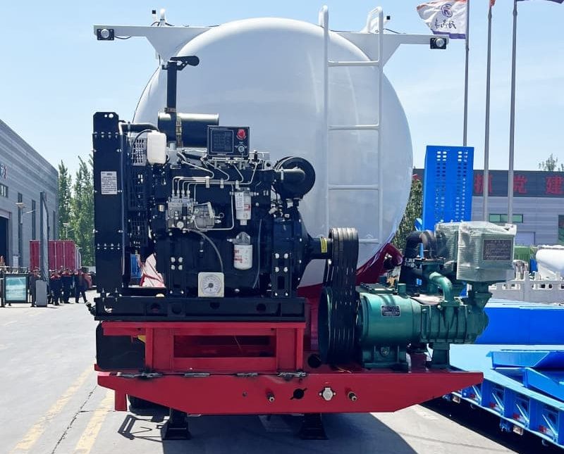 Reman 3 Axle 50 CBM Cement Tanker Trailer 6 reman cement tanker trailer | reman cement tanker price