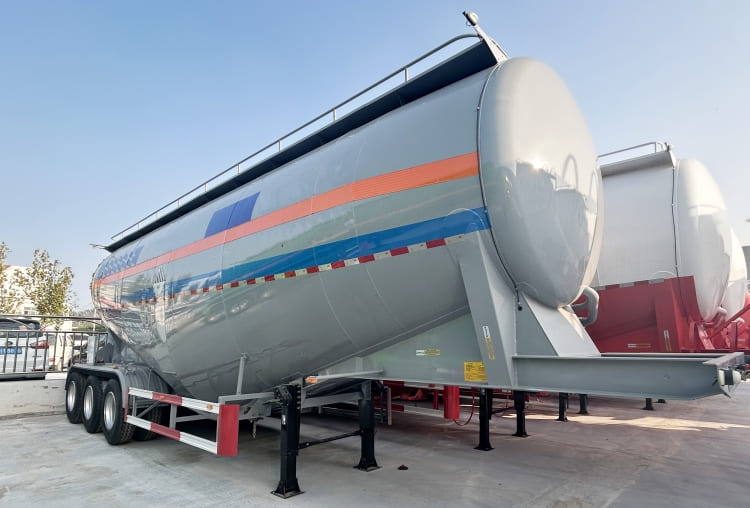 Remanufactured 50CBM Pneumatic Dry Bulk Silo Trailer 2 reman silo trailer | reman bulk tankers for sale