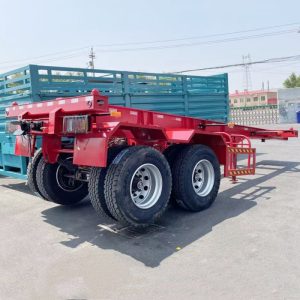 remanufactured chassis trailer 2 axle