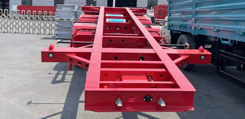 Remanufactured 2 Axle 20Ft Container Chassis Trailer 4 reman container chassis trailer | 20 ft container trailer