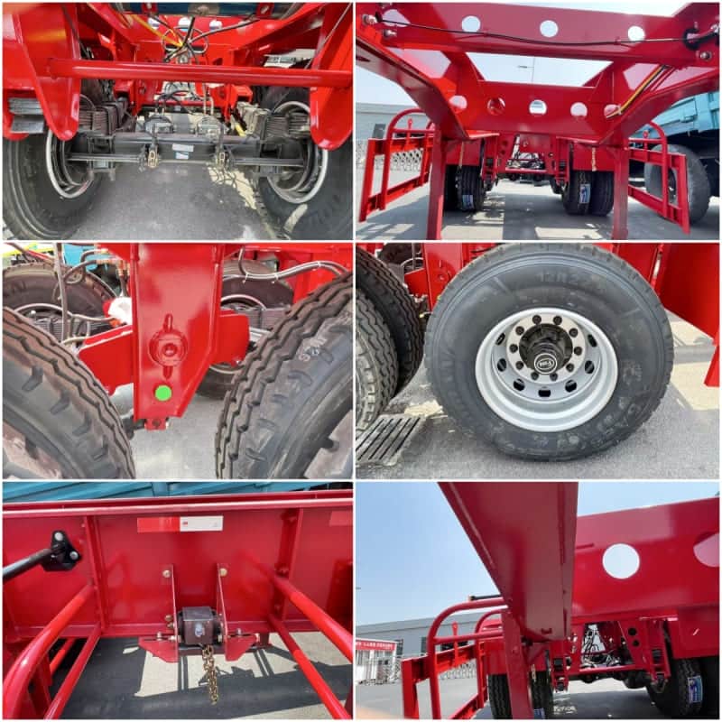 Remanufactured 2 Axle 20Ft Container Chassis Trailer 5 reman container chassis trailer | 20 ft container chassis