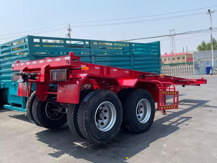 Remanufactured 2 Axle 20Ft Container Chassis Trailer 3 reman container chassis trailer | 20 ft container chassis