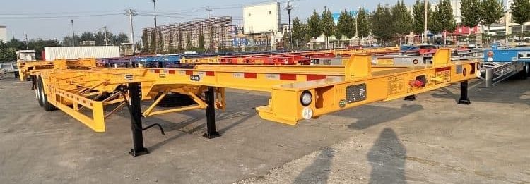 reman gooseneck skeletal trailer | 2 axle skeletal trailer