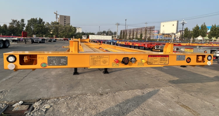 reman gooseneck skeletal trailer | 2 axle skeletal trailer