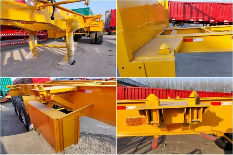 reman container chassis for sale | 40 ft container chassis