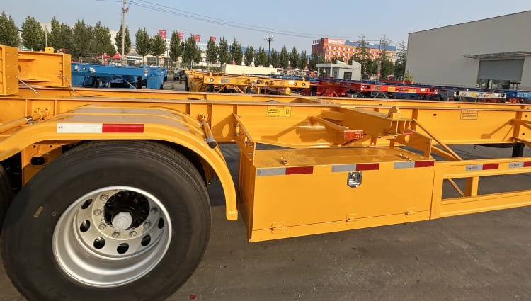 reman gooseneck skeletal trailer | 2 axle skeletal trailer