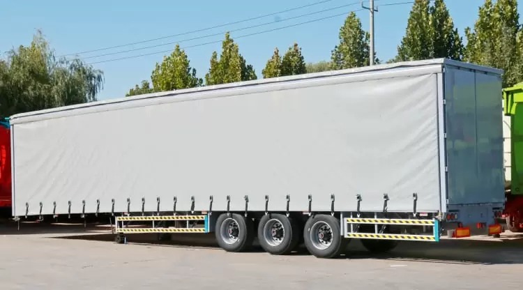 Reman 3 Axle Curtainside Semi Trailer 2 reman curtain trailer | reman curtainsider trailer for sale