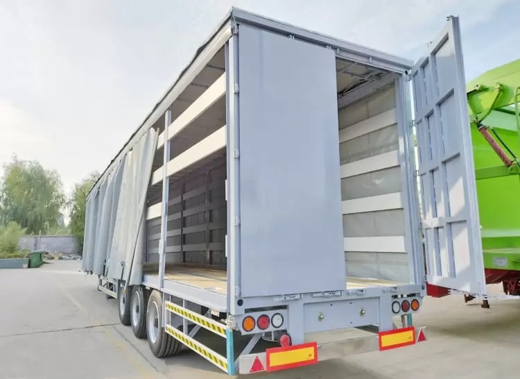 Reman 3 Axle Curtainside Semi Trailer 3 reman curtainsider trailers | reman soft side trailer
