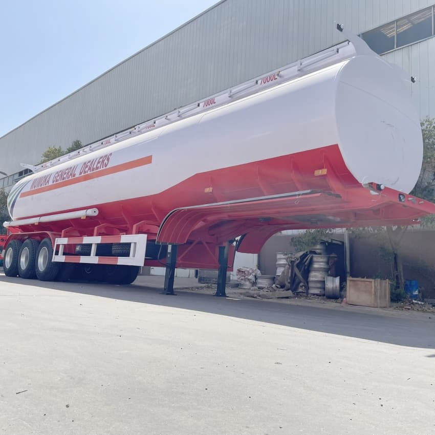Remanufactured 50000 Liter Fuel Tanker Trailer 1 remanufactured diesel tanker trailer