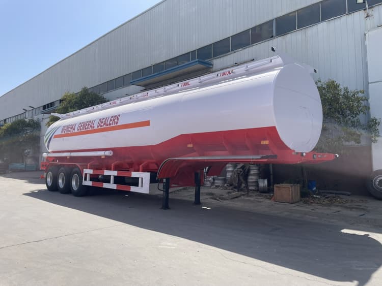 Remanufactured 50000 Liter Fuel Tanker Trailer 2 reman fuel tanker trailers for sale
