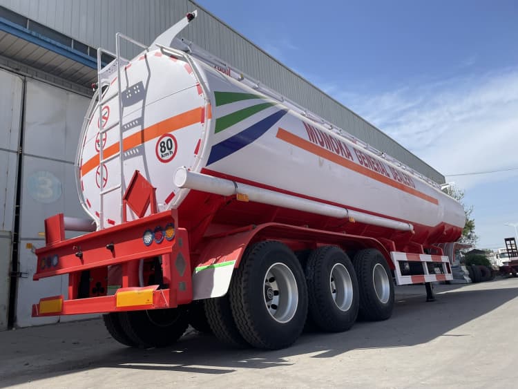 Remanufactured 50000 Liter Fuel Tanker Trailer 3 reman oil fuel tanker trailer price
