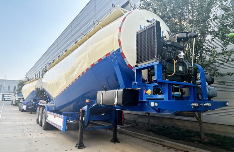 Remanufactured 45 CBM Cement Tank Trailer 2 reman cement bulker trailer