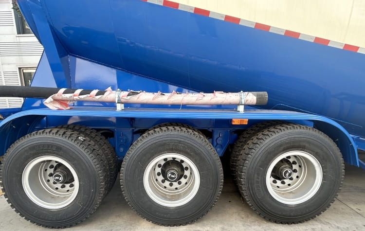 Remanufactured 45 CBM Cement Tank Trailer 7 reman cement truck trailer