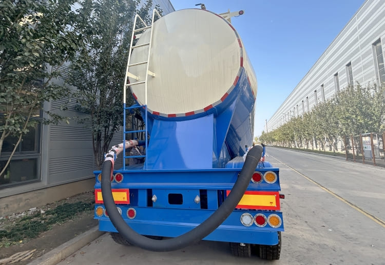 Remanufactured 45 CBM Cement Tank Trailer 4 reman cement bulk tanker trailer