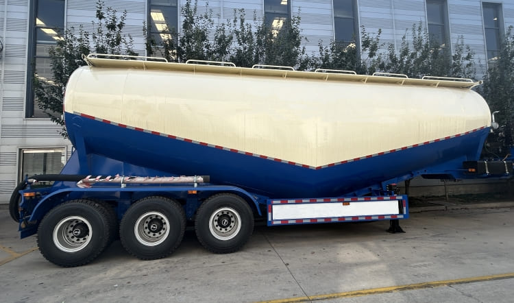 Remanufactured 45 CBM Cement Tank Trailer 3 reman cement truck trailer