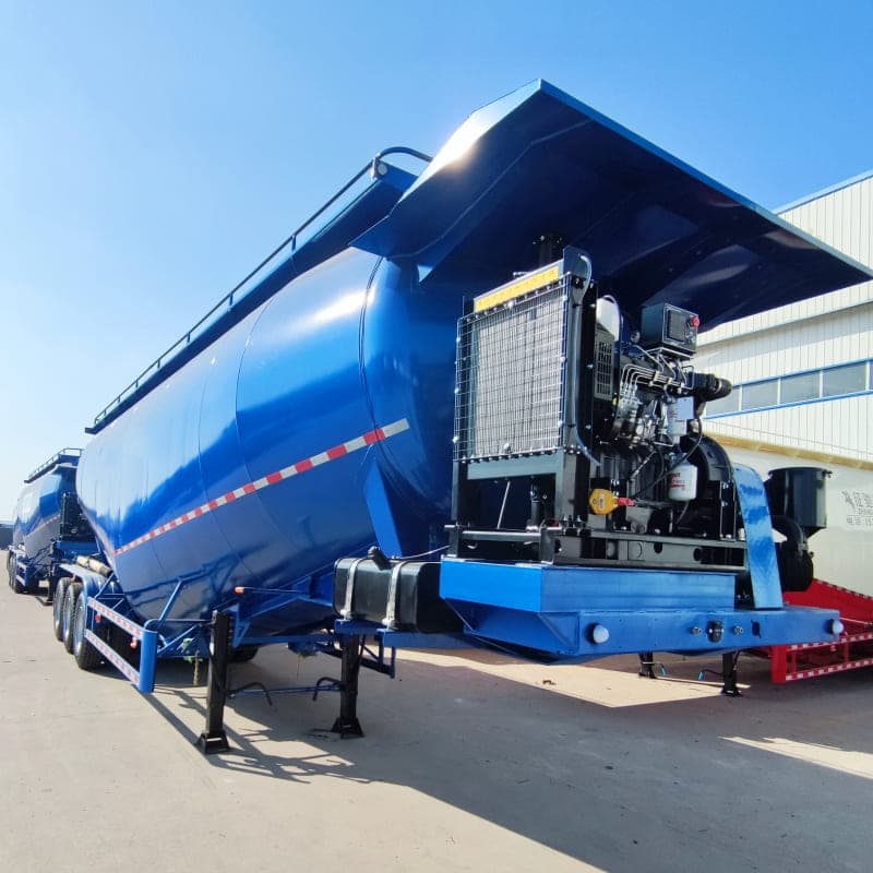 Reman Dry Bulk Cement Trailer 35 CBM 1 remanufactured dry bulk trailer