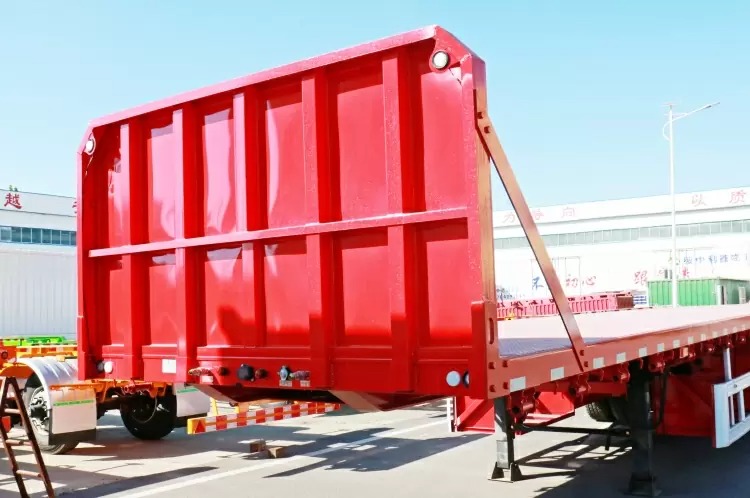 Remanufactured Tri Axle 60 Ton Flat Bed Trailer 3 reman flat bed trailer for sale | tri axle flatbed trailer for sale