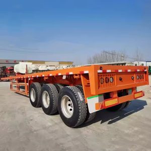 remanufactured flatbed semi trailer