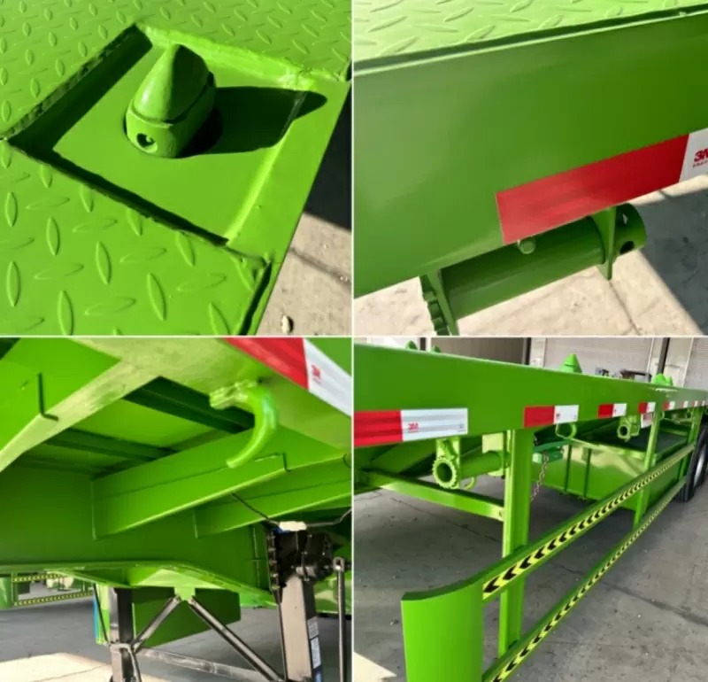 Reman Tri Axle 40 Foot Flatbed Trailer 7 reman flatbed trailer for sale near me | tri axle flatbed trailer