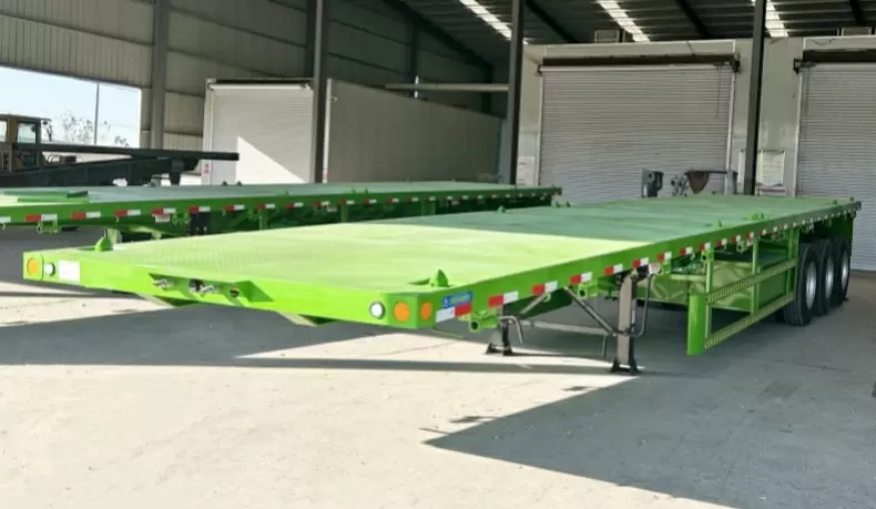Reman Tri Axle 40 Foot Flatbed Trailer 2 reman flatbed trailer price | 40ft flatbed trailer