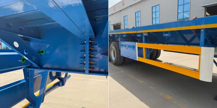 Reman 3 Axle 40 Ft Flatbed Semi Trailer 6 reman flatbed semi trailer price | custom reman flatbed trailer