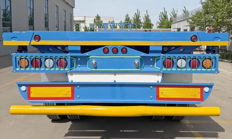 Reman 3 Axle 40 Ft Flatbed Semi Trailer 5 reman flatbed semi trailer for sale | 40ft flatbed trailer