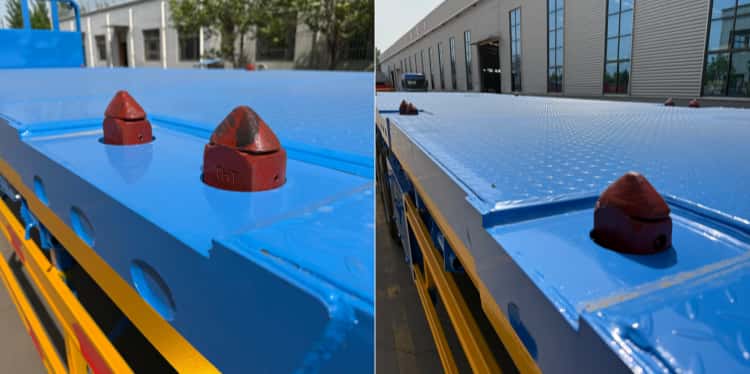 Reman 3 Axle 40 Ft Flatbed Semi Trailer 8 reman flatbed semi trailer for sale | 40ft flatbed trailer