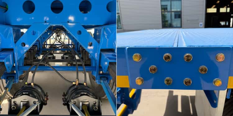 Reman 3 Axle 40 Ft Flatbed Semi Trailer 7 reman flatbed semi trailer price | custom reman flatbed trailer
