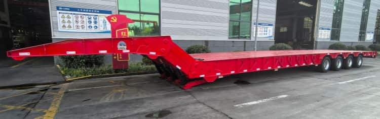 Reman Folding Removable Gooseneck Lowboy Trailer 5 reman folding neck trailer | reman folding lowboy trailer