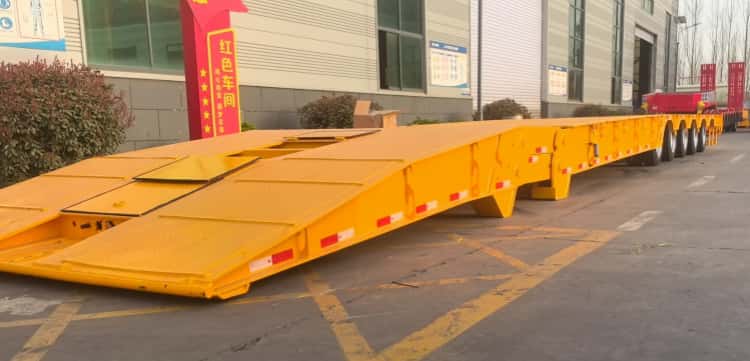 Reman Folding Removable Gooseneck Lowboy Trailer 4 reman folding neck trailer | reman folding removable gooseneck trailer