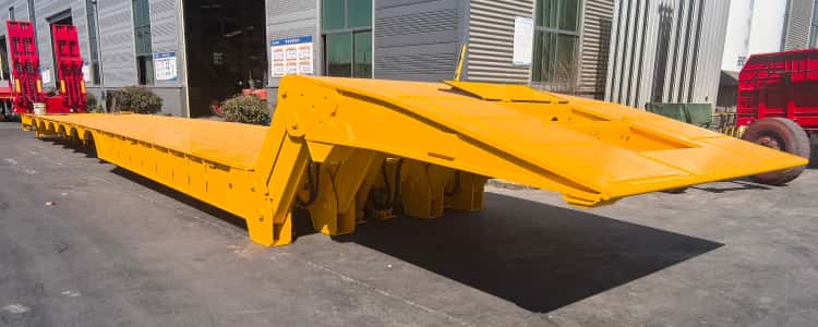 Reman Folding Removable Gooseneck Lowboy Trailer 2 reman folding lowboy trailer | reman folding gooseneck trailer