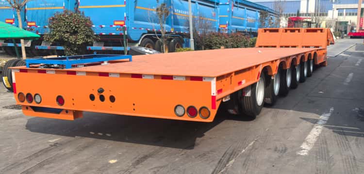 Reman Folding Removable Gooseneck Lowboy Trailer 6 reman folding gooseneck trailer | reman folding removable gooseneck trailer