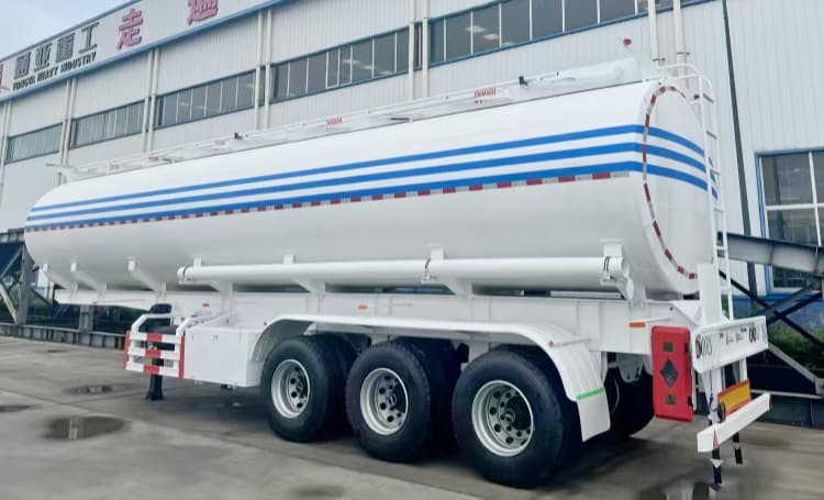 Reman Tri Axle 45000 Litre Fuel Tanker Trailer 5 reman fuel tankers for sale | tri axle fuel tankers for sale