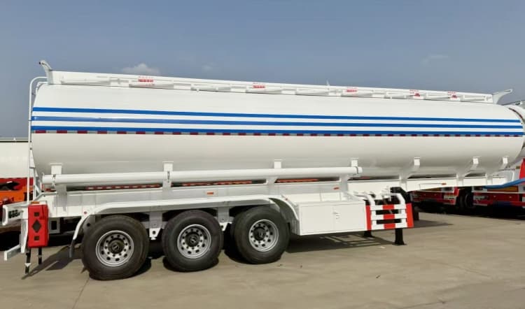 Reman Tri Axle 45000 Litre Fuel Tanker Trailer 3 reman fuel tanker manufacturers