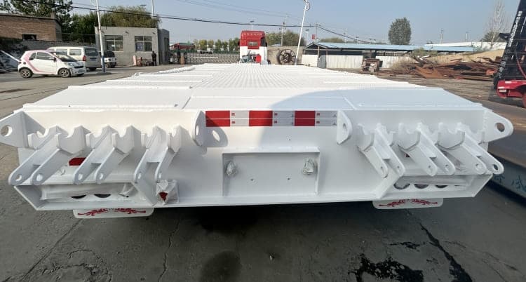 Reman 4 Axle 80 Ton Removable Lowboy Trailer 4 reman gooseneck lowboy trailer