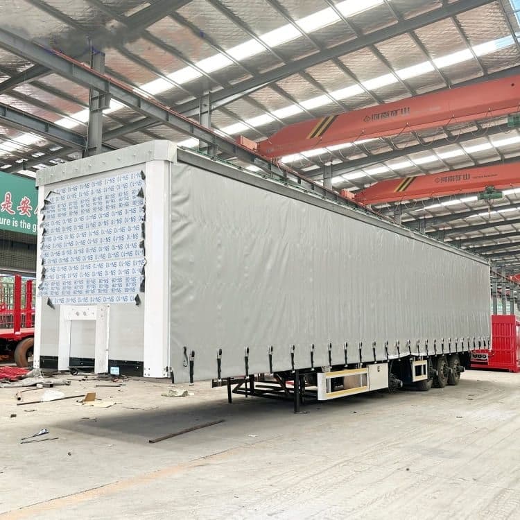 Remanufactured Sidecurtain Tautliner Trailer 1 remanufactured side curtain trailer