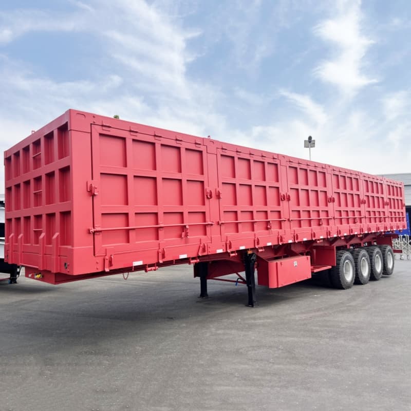 Reman 4 Axle High Side Dump Trailer 1 remanufactured side dump trailer