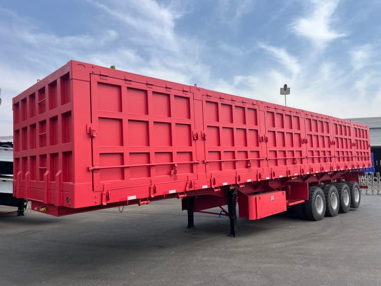 Reman 4 Axle High Side Dump Trailer 4 reman high side dump trailer