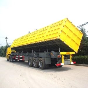 remanufactured side tipper trailer