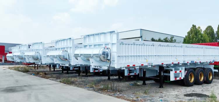 Remanufactured Tri Axle Dropside Tipper Trailer 4 reman dropside side tipper | tri axle side tipper for sale