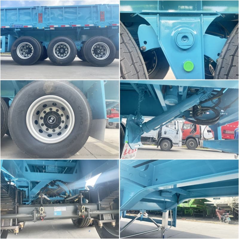 Reman 3 Axle Side Tipper Trailer 6 reman side tipper trailer for sale