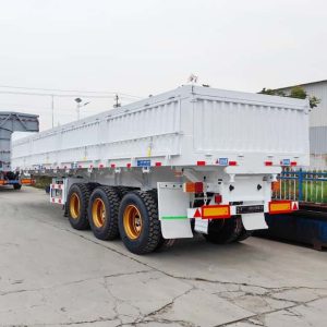 remanufactured side tipper trailer