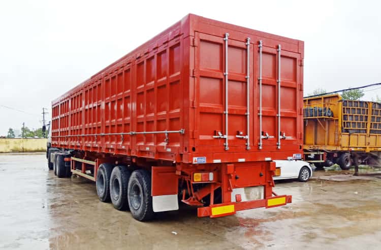 Remanufactured Tri Axle High Side Dump Trailer 2 reman side dump trailer | tall side dump trailer | reman side tipper trailer price