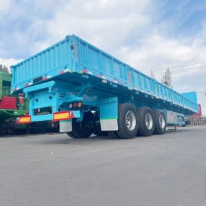 remanufactured side tipper trailer