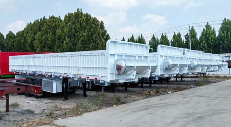 Remanufactured Tri Axle Dropside Tipper Trailer 5 reman dropside tipper trailer | reman low side dump trailer