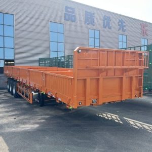 remanufactured side wall semi trailer