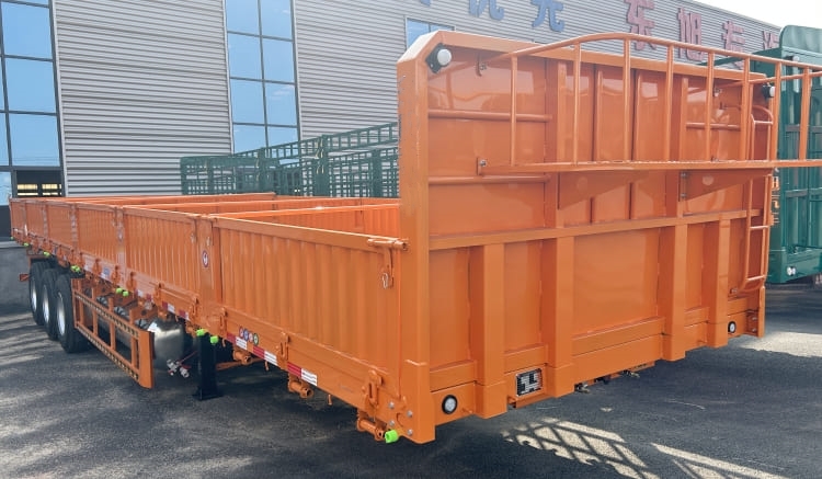 Reman 3 Axle 60 Ton Sidewall Trailer 2 reman sidewall trailer | reman flatbed side walls